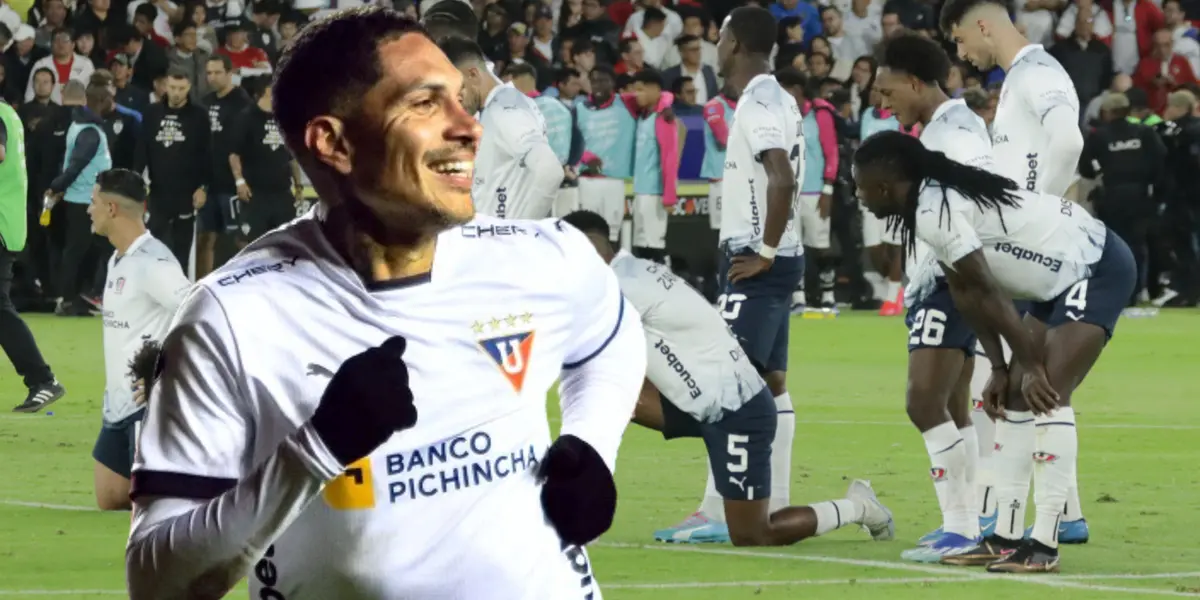 Paolo Guerrero no se olvidó de sus amigos en Liga de Quito