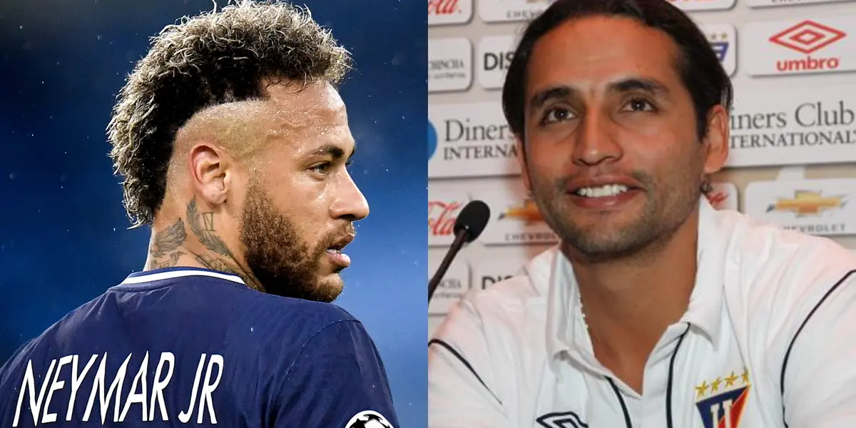Paúl Ambrosi en sus inicios con Liga de Quito destacó por su gran velocidad, dominio del balón y goles de fantasía. Así fue el gol que se asemejó mucho a uno de Neymar en Santos