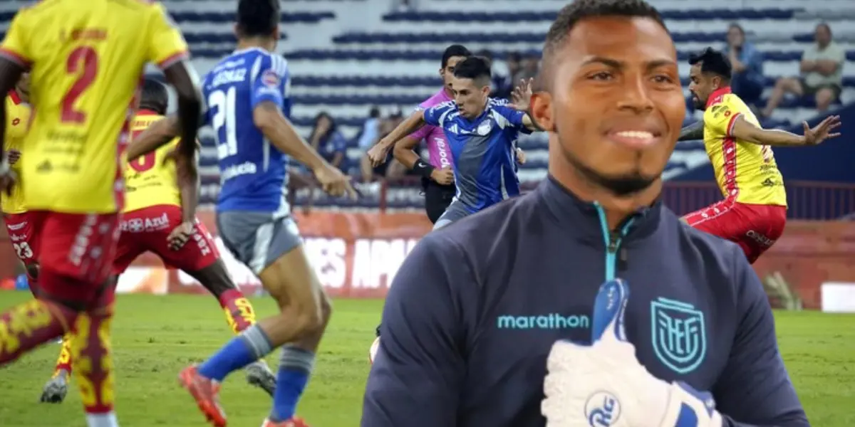 Pedro Ortíz y Emelec vs Aucas 