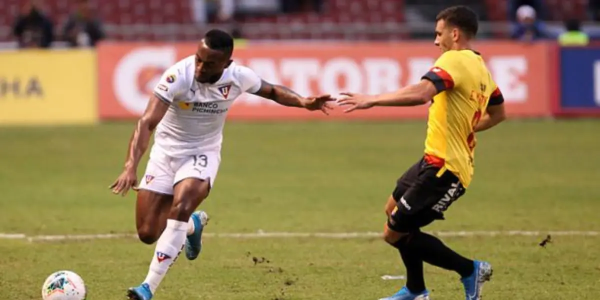 Pedro Pablo Perlaza arregló su regreso a Liga de Quito, luego de pasar en las reservas por varias semanas