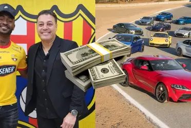 Pedro Pablo Perlaza posee un deportivo que cuesta 75 mil dólares