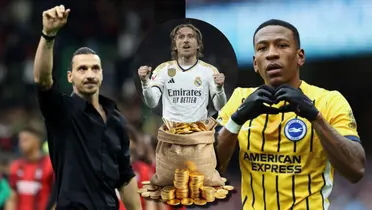 Pervis Estupiñán-AC Milan-Luka Modric / Foto: BeSoccer