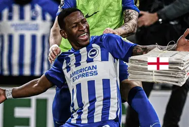 Pervis Estupiñán anotó un golazo con Brighton. 
