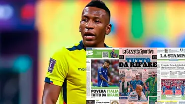Pervis Estupiñán jugador de Ecuador 