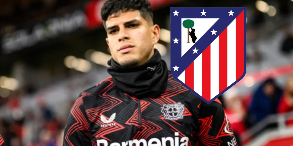 Piero Hincapié-Atlético de Madrid / Foto: AS
