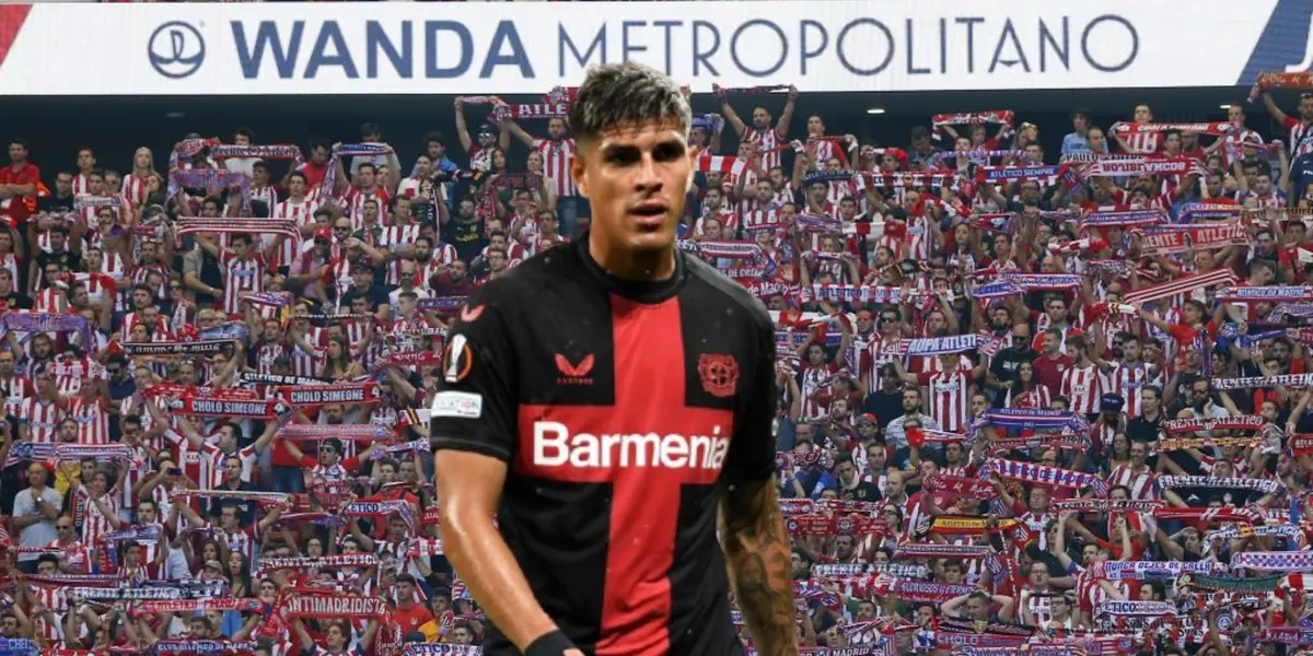 Mientras los dirigentes lo tienen como opción B, así piden los hinchas del Atl. Madrid a Piero Hincapié