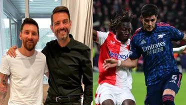 Piero Hincapié-Pablo Giralt / Foto: Infobae