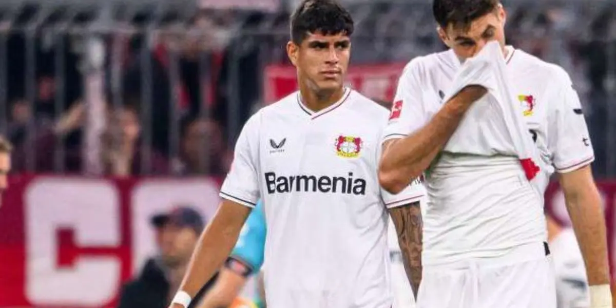 Piero Hincapié saltó en el segundo tiempo en la derrota del Bayer Leverkusen ante el Bayern Munich