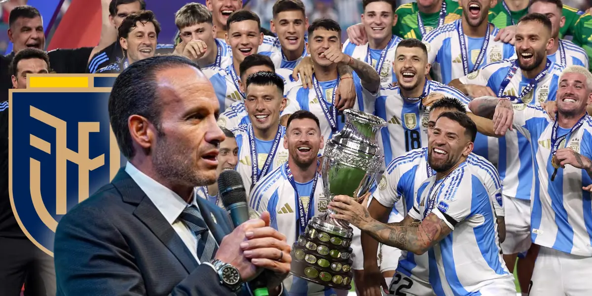 La FEF se equivicó al felicitar a Argentina y dijo que ganó la Eurocopa