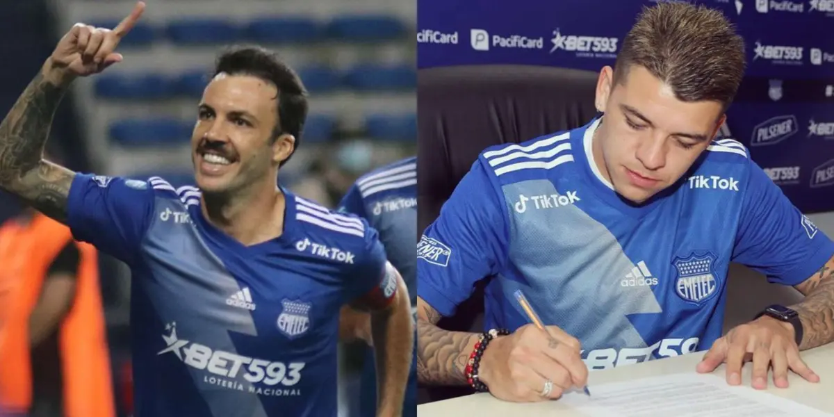 Reportan que Diego García se queda en Emelec, mientras que se ha empezado a especular que Sebastián Rodríguez podría salir el 2023