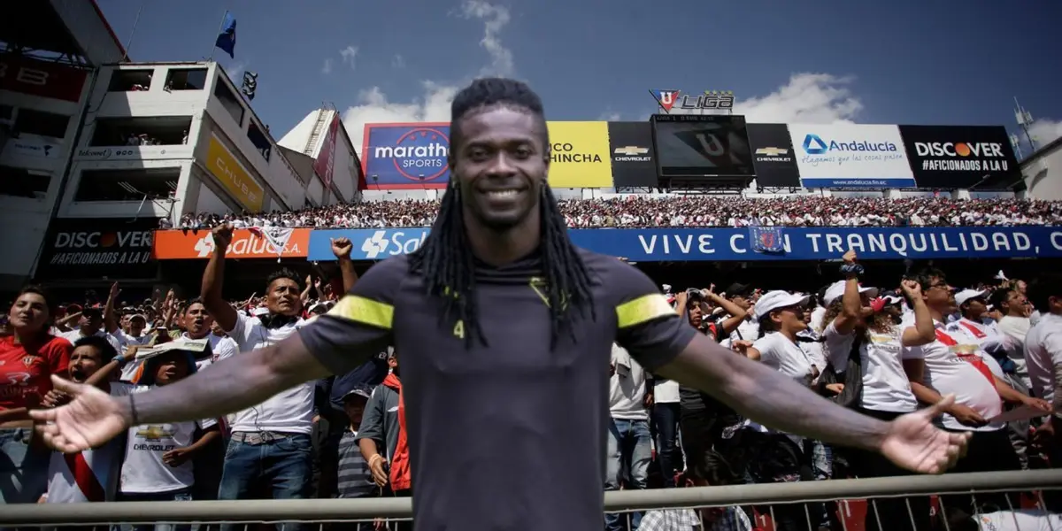 Ricardo Adé jugador de Liga de Quito 