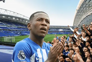 Se alegran en el Brighton de volver a ver a Pervis Estupiñán