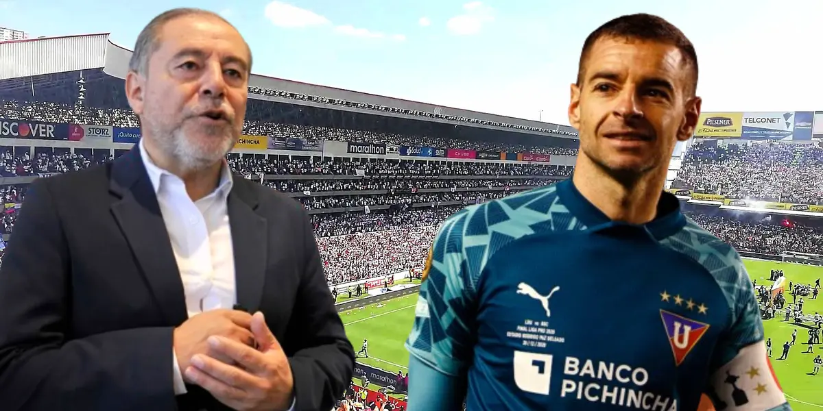Tremendo error de novato, aunque dirija Gabbarini, se confirma lo peor de LDU