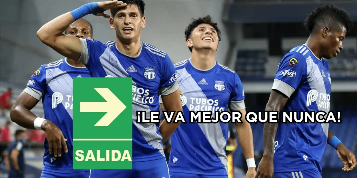 Se fue de Emelec y ahora le va mejor que nunca en otro equipo. 