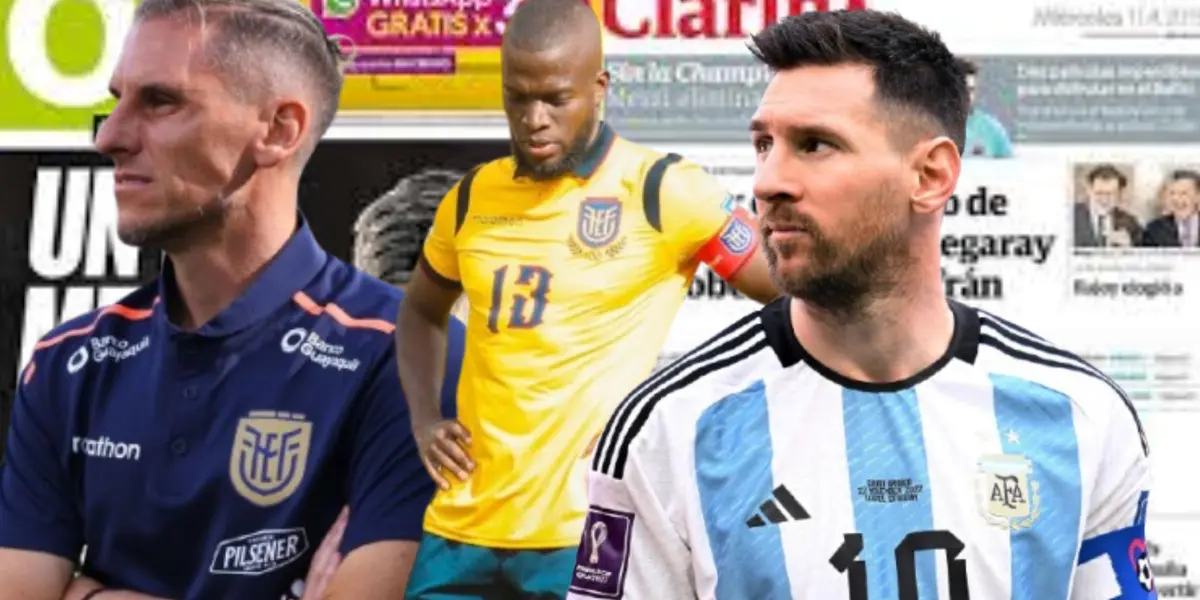 Sebastián Beccacece, Enner Valencia, Messi 