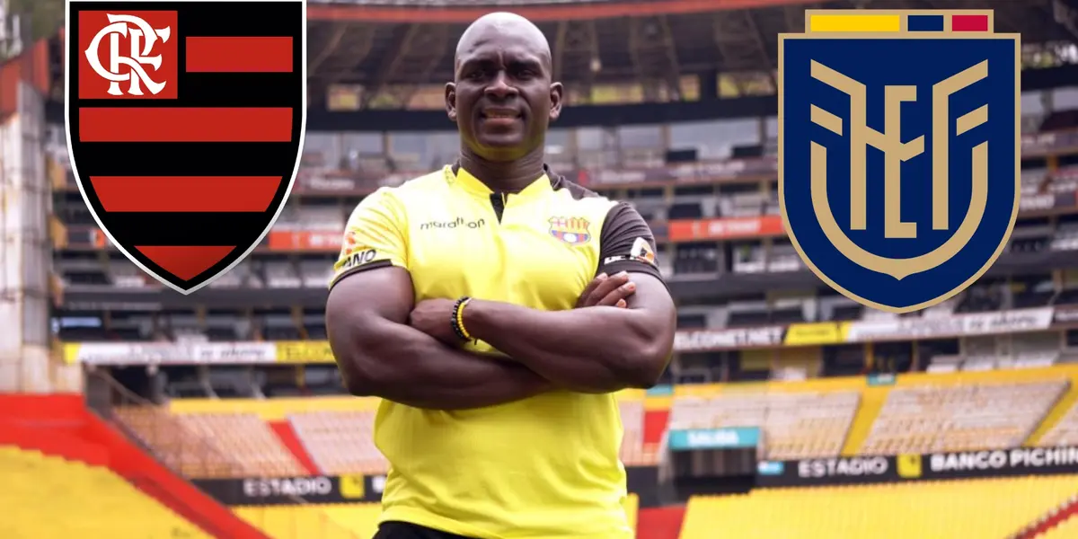 Segundo Castillo, Flamengo y Selección Ecuatoriana / Foto de: El Futbolero Ecuador