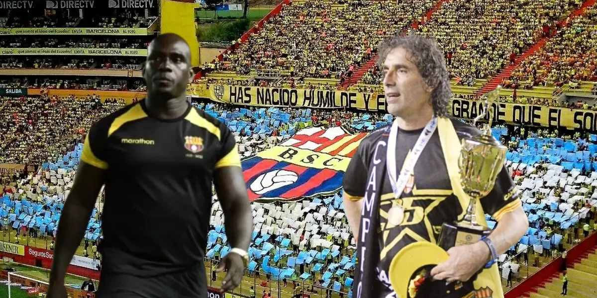 Segundo Castillo y Guillermo Almada / Foto de: El Futbolero Ecuador