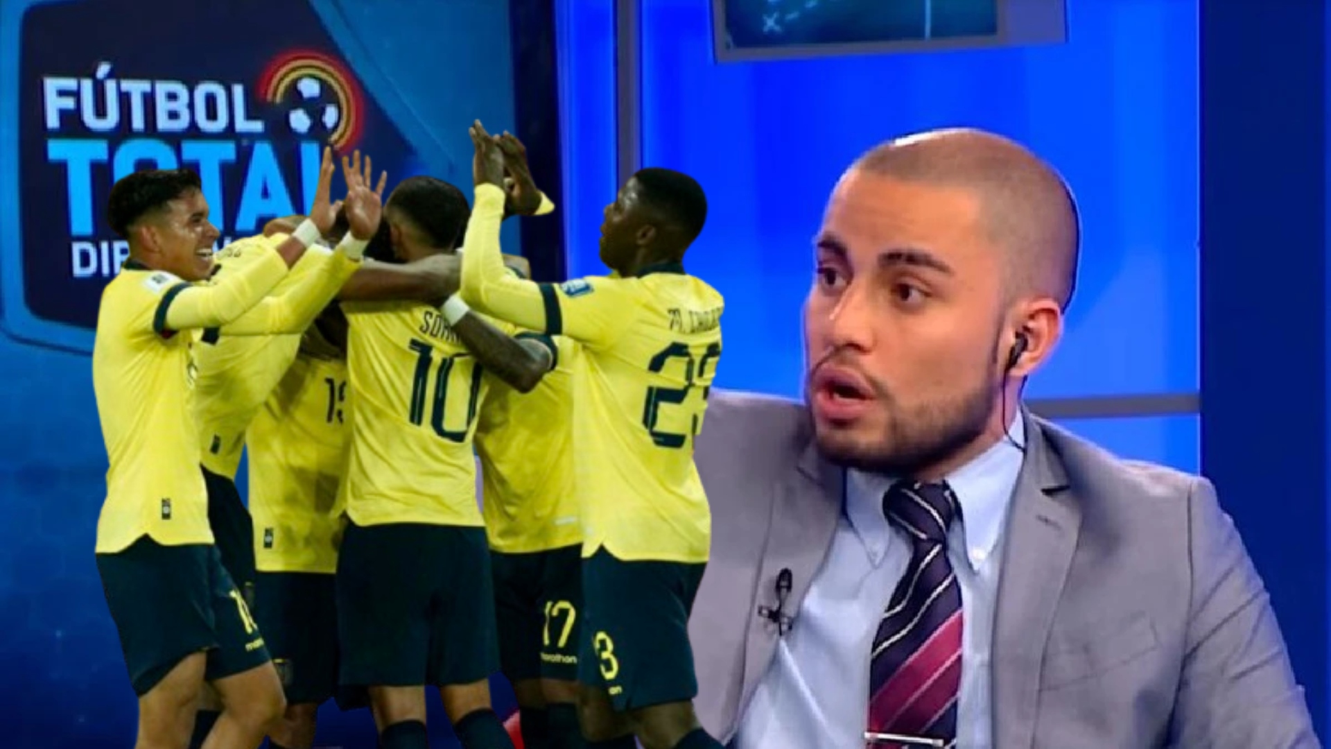 Selección de Ecuador y Samuel Vargas 