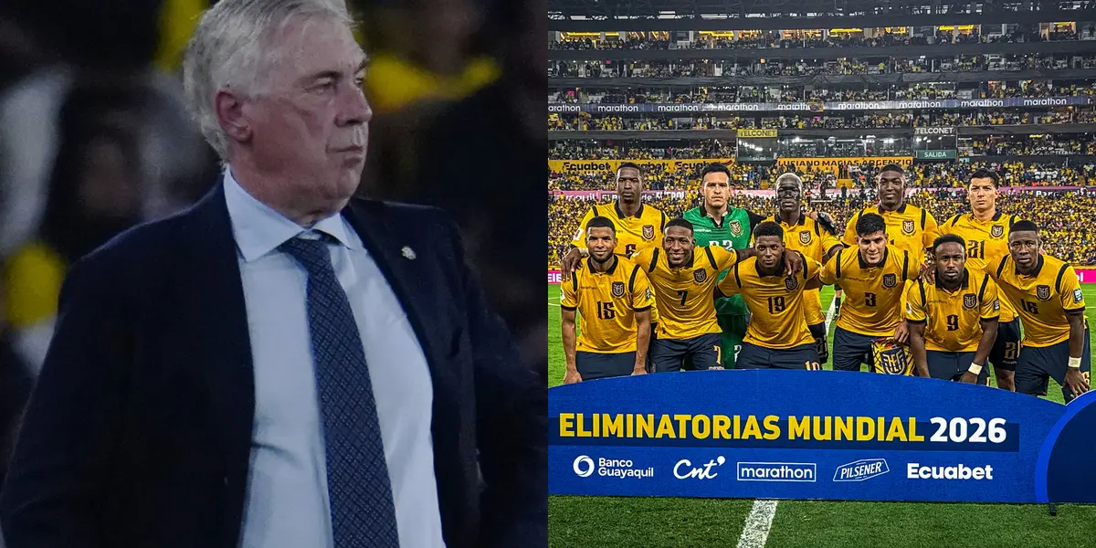 Selección Ecuatoriana-Carlo Ancelotti / Foto: API