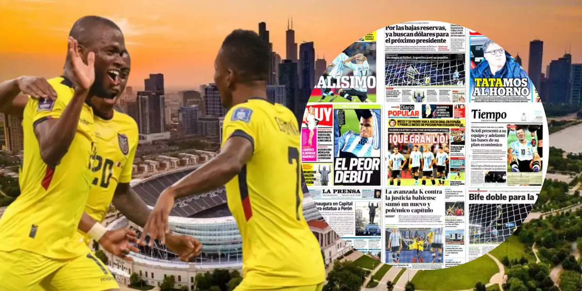 Les encanta como juega Ecuador, el elogio de la prensa argentina para La Tri