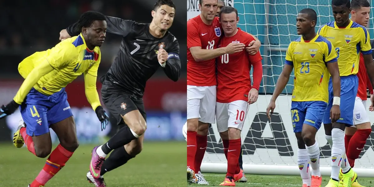 Selección Ecuatoriana-Inglaterra-Portugal / Foto: El Metro