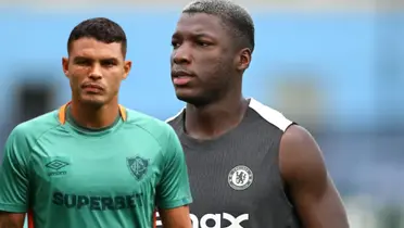 Thiago Silva y Moisés Caicedo 