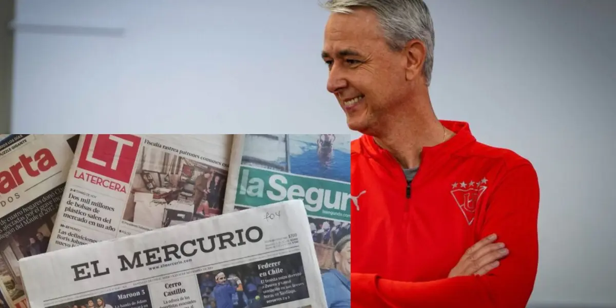 Lo sacaron por la puerta de atrás y así reaccionaron en Chile al buen momento de Tiago Nunes en LDU