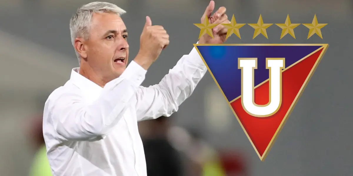 Tiago Nunes entrenador de Liga de Quito 