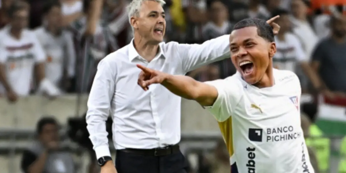 Tiago Nunes y Bryan Ramírez 