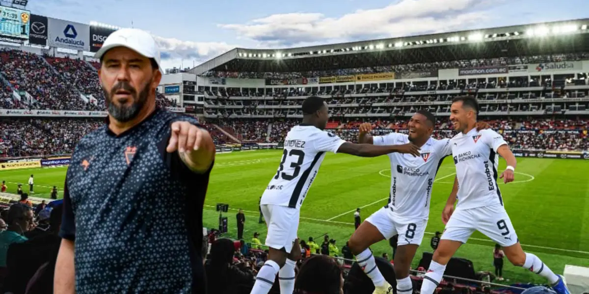 Vitamina Sánches y Liga de Quito / Foto de: El Futbolero Ecuador