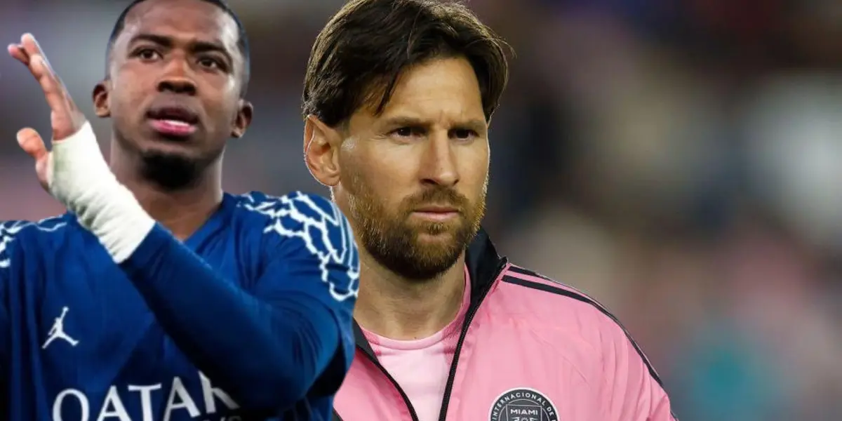 A la altura de Messi, así inmortalizaron a Willian Pacho en Estados Unidos