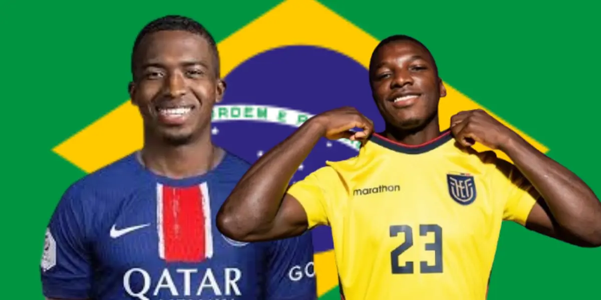 William Pacho y Moisés Caicedo 