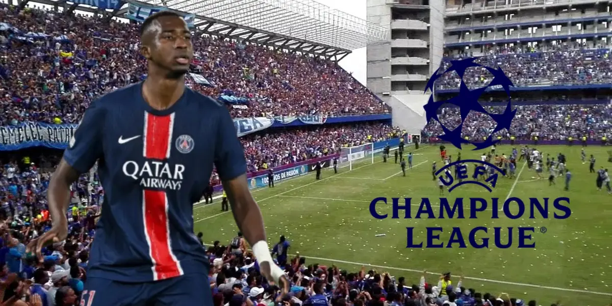 Ni el Capwell, así es la cancha donde jugó Willian Pacho en Champions League
