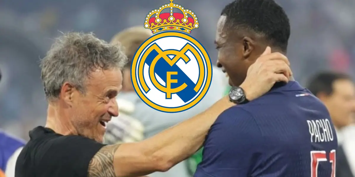 Willian Pacho-Real Madrid-PSG / Foto: ESPN