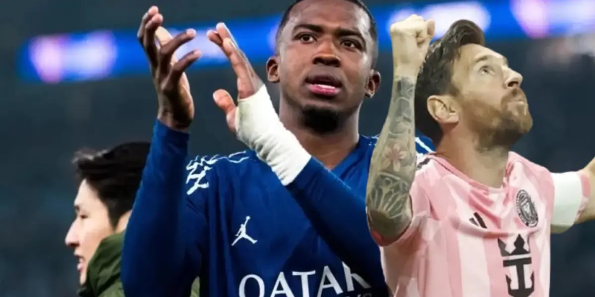 No solo defiende, lo que hizo Willian Pacho para que su equipo pueda ganarle al Inter de Lionel Messi