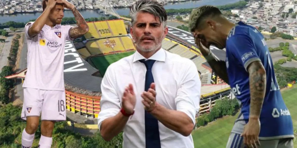 Ni se pone la camiseta de Barcelona SC, pero ya ninguneó a Emelec y LDU
